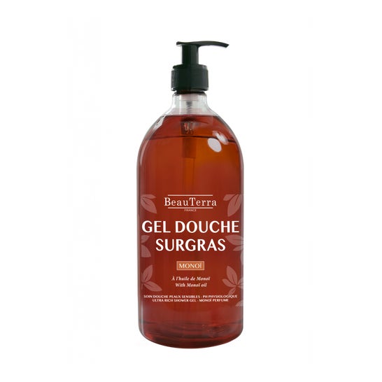 BeauTerra Gel Douche Surgras Monoï (1 L)