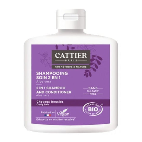 Cattier Shampooing Soin Boucles 2 en 1 250 ml