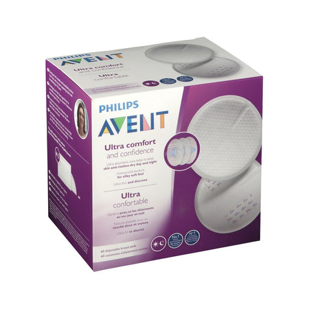 Philips Avent Ultra Confortable 60 coussinets d'allaitement jetables
