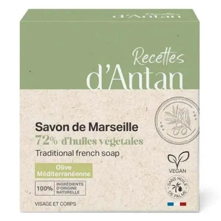Recettes d'Antan savon de Marseille Olive méditerranéenne - pain 200g