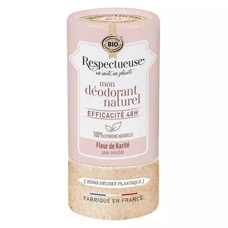 Respectueuse Mon Déodorant Naturel Fleur de Karité Bio (50 g)