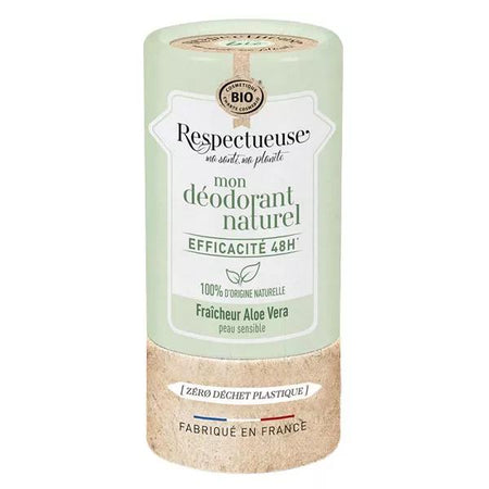 Respectueuse Mon Déodorant Naturel Fraîcheur Aloé Véra Bio 50g