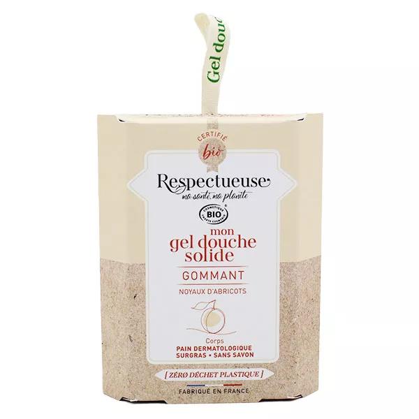 Respectueuse Mon Gel Douche Solide Gommant Amande Bio 75g