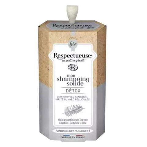 Respektvolles Bio Detox Festes Shampoo 75g