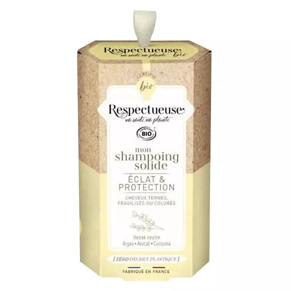 Respectueuse Mon Shampoing Solide Éclat & Protection Bio 75g
