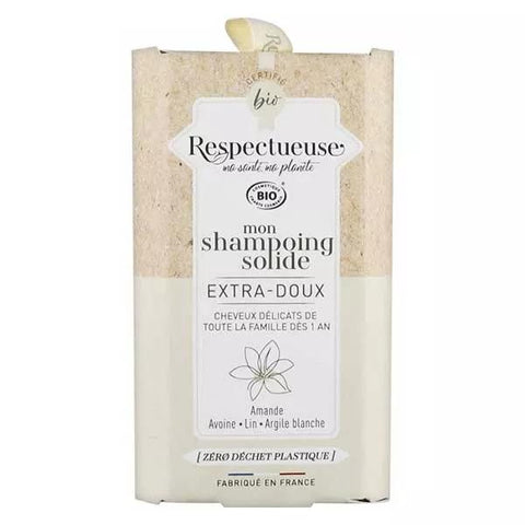 Respectvolle Mein Festes Extra-Mildes Bio-Shampoo 75g
