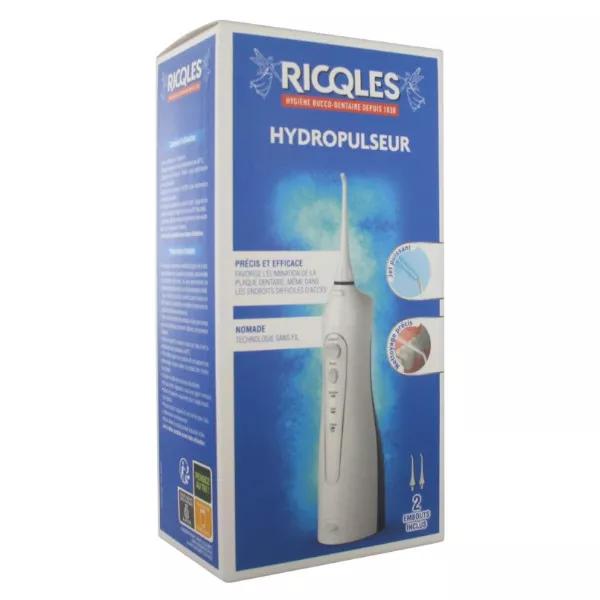 Ricqles Hydropulseur + 2 Embouts Rechargeables
