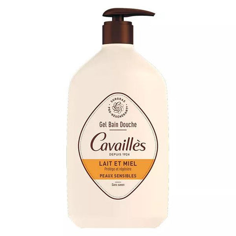 Rogé Cavaillès Extra-Rich Bath and Shower Gel Milk and Honey 1L