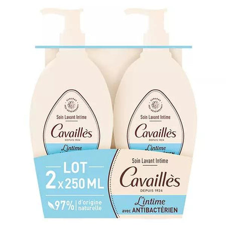 Rogé Cavailles Soin Naturel Toilette Intime Anti-Bacterien 2x250ml