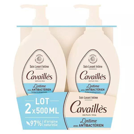 Rogé Cavailles Soin Naturel Toilette Intime Anti-bacterien 2x500ml