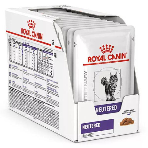 Royal Canin Veterinary Chat Neutered Balance Feuchtfutter 12 x 85g