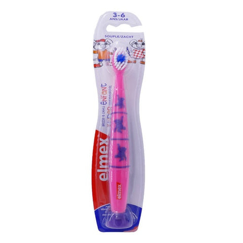 Elmex brosse à dents souple enfants 3-6 ans