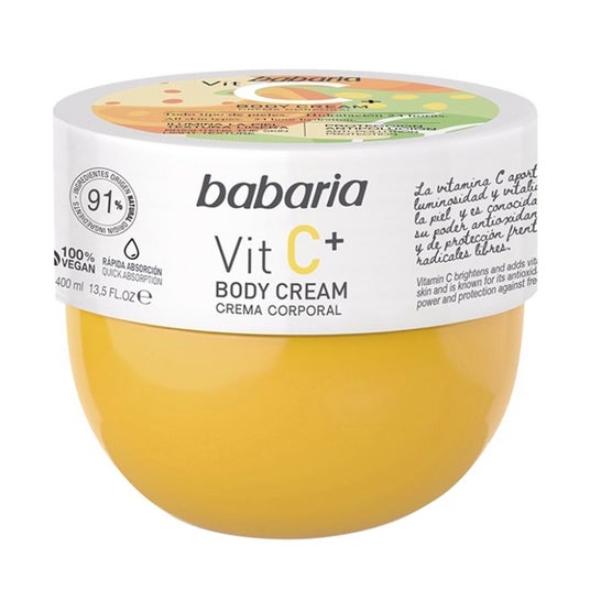 Babaria Vit C +Crème pour le corps (400 ml)