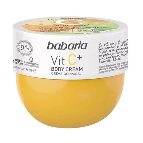 Babaria Vitamin C+ Körpercreme 100% vegan (400 ml)