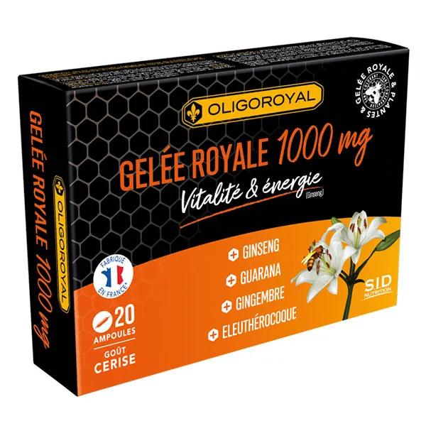 SID Nutrition Oligoroyal 5G Vitalité et Energie 20 ampoules