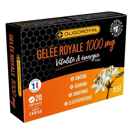 SID Nutrition Oligoroyal 5G Vitalité et Energie 20 ampoules