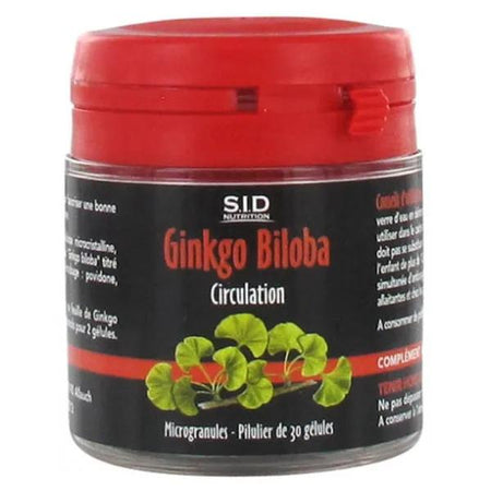 SID Nutrition Phyto Classics Ginkgo Biloba 30 gélules végétales
