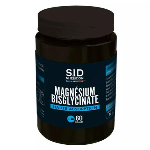 SID Nutrition - Santé Tonique - Magnesiumbisglycinat 60 Kapseln