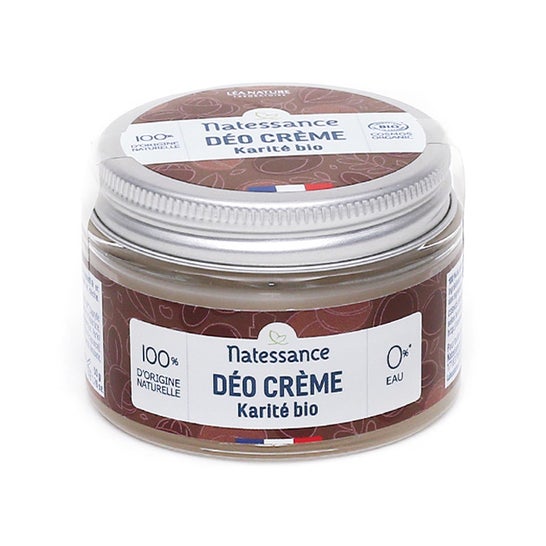 Natessance Bio Déodorant Crème Karité 50g
