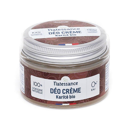 Natessance Bio Déodorant Crème Karité 50g