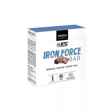 STC Iron Force Praline Chocolate Flavor Bar 5 Units