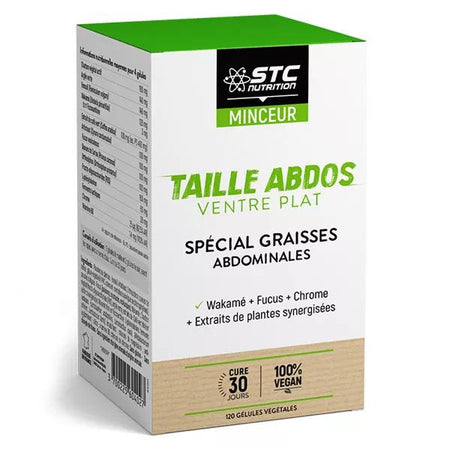 STC Nutrition Taille Abdos Ventre Plat 120 gélules