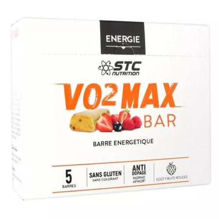 STC VO2 Max Bar Saveur Fruits Rouges 5 Unités