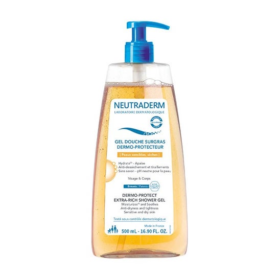 Neutraderm Gel douche Surgras Dermoprotector (500 ml)