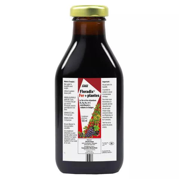Salus Floradix Fer + Plantes 500ml