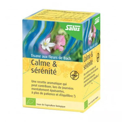 Salus Bach Flowers Calm & Serenity Herbal Tea 15 sachets
