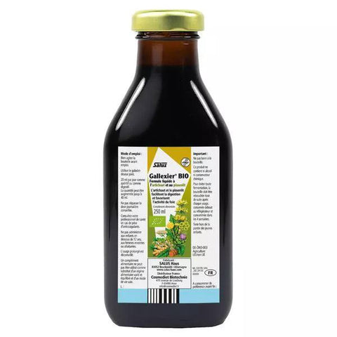 Salus Gallexier Organic Herbal Bitters 250ml
