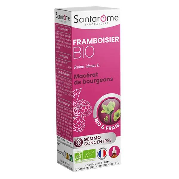 Santarome Bio - Bourgeon Framboisier Bio - Gémmothérapie - Flacon de 30ml