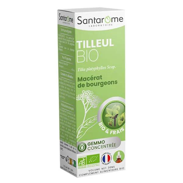 Santarome Bio - Bourgeon de Tilleul Bio - Gémmothérapie - Flacon de 30ml