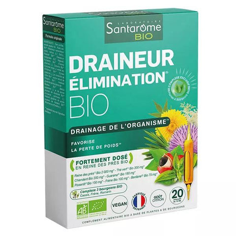 Santarome Bio Entwässerung & Ausscheidung Bio - 20 Ampullen