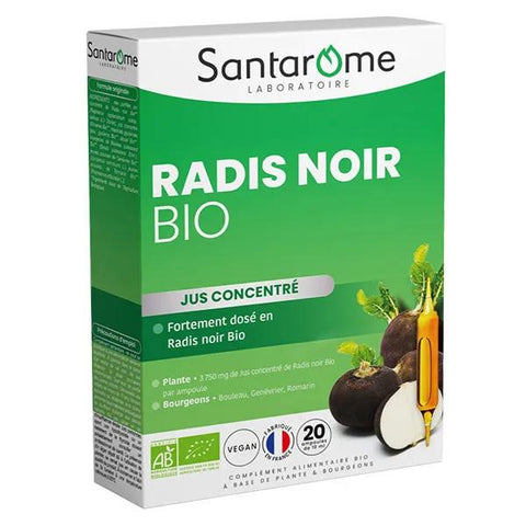 Santarome Bio Organic Black Radish 20 ampoules
