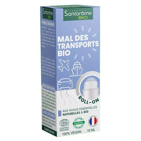 Santarome Bio Roll-On Reiseübelkeit Bio Ätherische Öle 10 ml