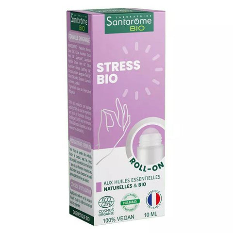 Santarome Bio Roll-on Stress Bio Ätherische Öle 10 ML