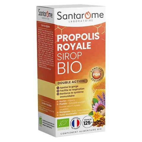 Santarome Bio Propolis Sirup Dreifachwirkung 125 ml