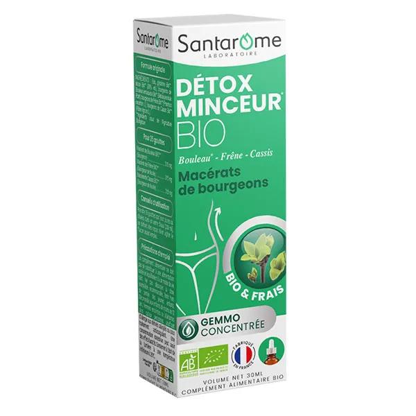 Santarome Bio - Tri Complexe de Bourgeons Détox Minceur Bio - Flacon de 30ml