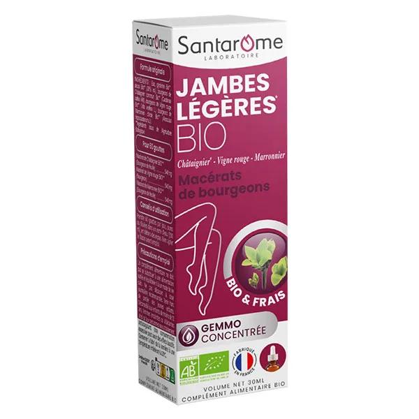 Santarome Bio - Tri Complexe de Bourgeons Jambes Légères Bio - Flacon de 30ml
