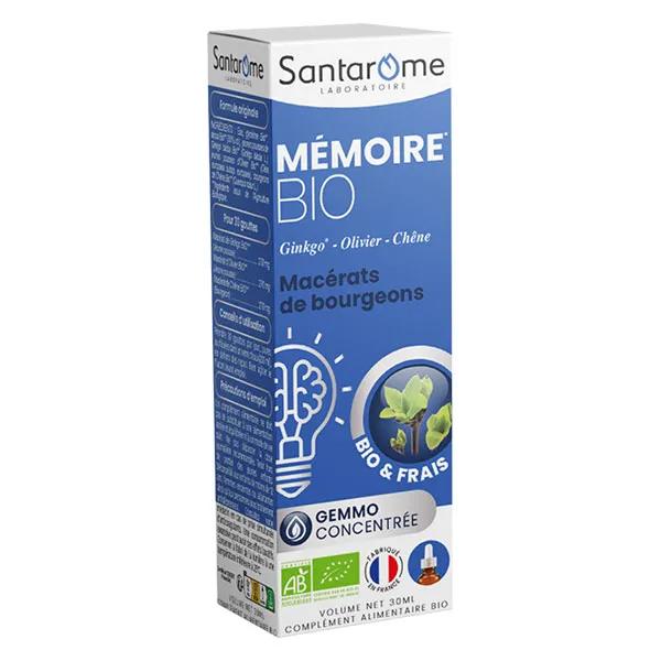 Santarome Bio - Tri Complexe de Bourgeons Mémoire Bio - Flacon de 30ml