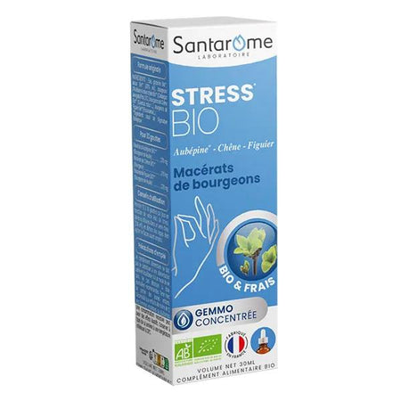 Santarome Bio - Tri Complexe de Bourgeons Stress Bio - Flacon de 30ml