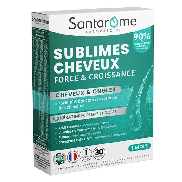 Santarome Phyto Sublimes Cheveux Force & Croissance 30 comprimés