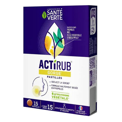 Santé Verte Actirub Pastillen 15 Pastillen