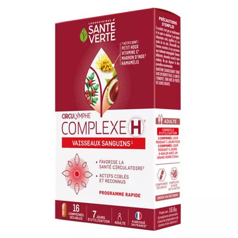 Santé Verte Circulymphe Complex H 16 tablets