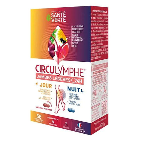 Santé Verte Circulymphe Day Night 56 tablets