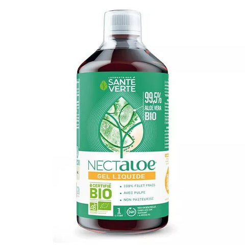 Santé Verte Nectaloe Organic Aloe Vera Liquid Gel 1L