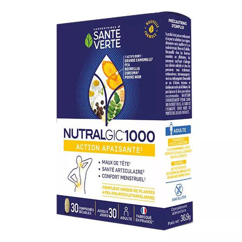 Santé Verte Nutralgic 1000 30 tablets