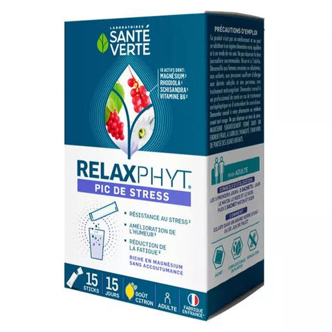 Santé Verte Relaxphyt Peak Stress 15 sticks