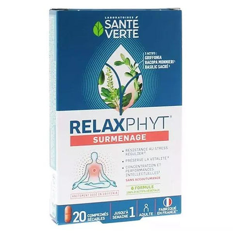 Santé Verte Relaxphyt Overwork 20 tablets